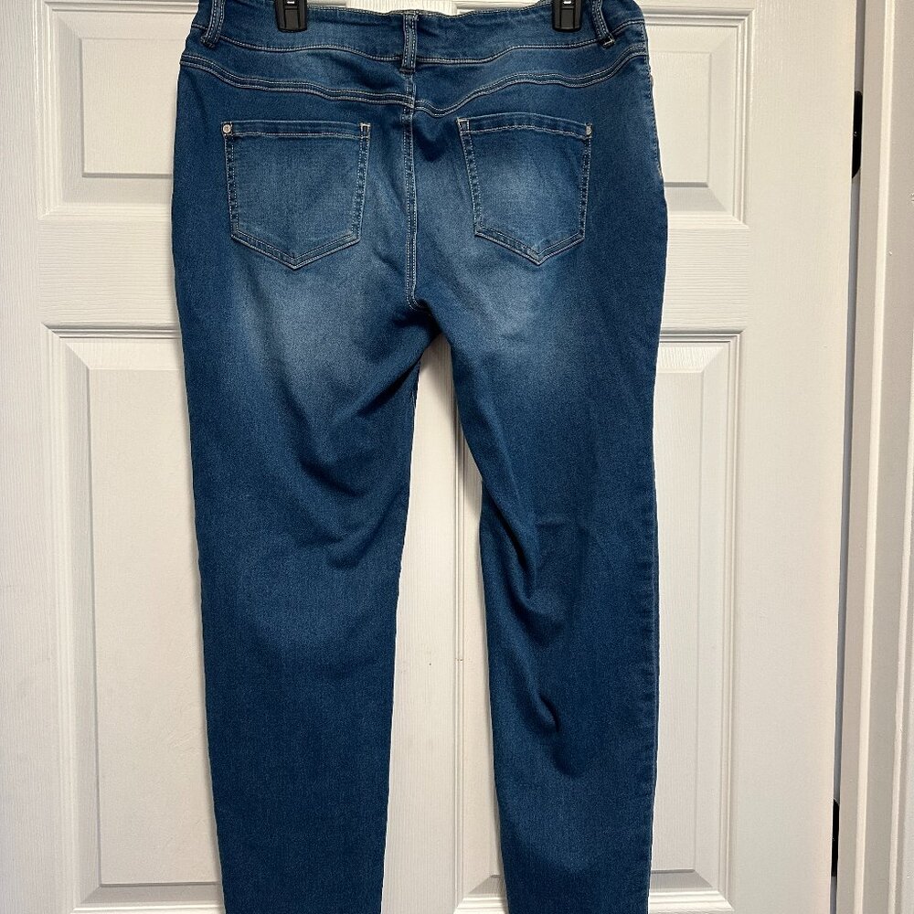 Womens Denim Pants Size 12 Curvy - Picture 3 of 7